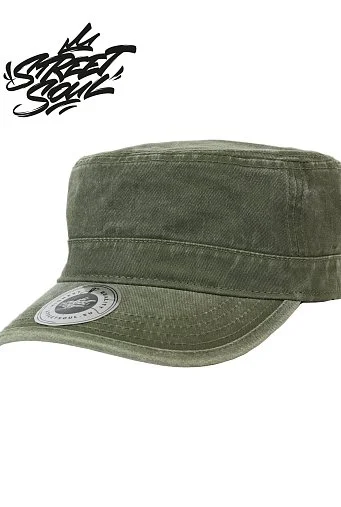 151-0-1-022-892C Кепка немка из стиранного хлопка