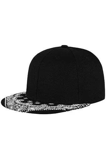 17024 Узор пэйсли на козырьке