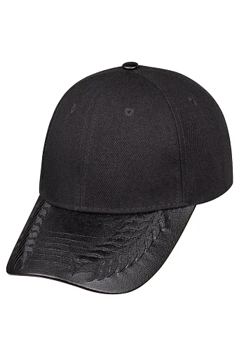 K324 Венок на кожаном козырьке