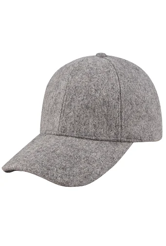 16028 Шерстяная шестипанельная кепка