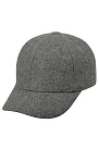 17039 Шерстяная кепка с коротким козырьком