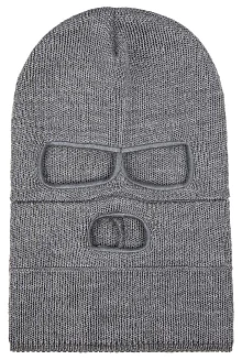 2203-ГР Вязаная балаклава-трансформер