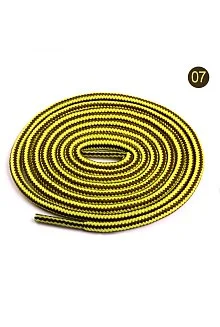 Круглые двухцветные шнурки 1200 x 4 мм #07