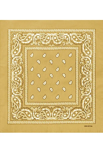 Бандана из органического хлопка с принтом пейсли