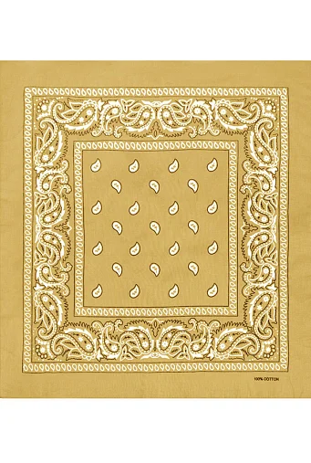 Бандана из органического хлопка с принтом пейсли