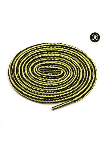 Круглые двухцветные шнурки 1200 x 4 мм #06