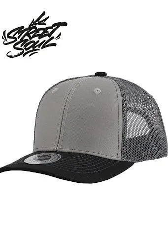 812-6-3-000-014CP Трёхцветная кепка дальнобойщика