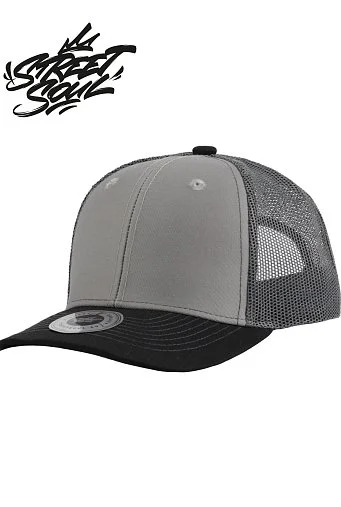 812-6-3-000-014CP Трёхцветная кепка дальнобойщика