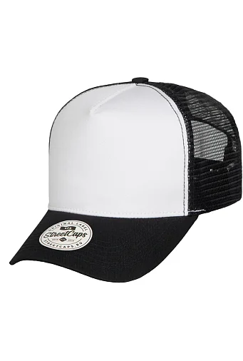 405-5-2-026-002C Пятипанельная двухцветная хлопковая с загнутым козырьком