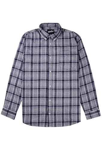 Фланелевая рубашка в клетку Модель 25-41