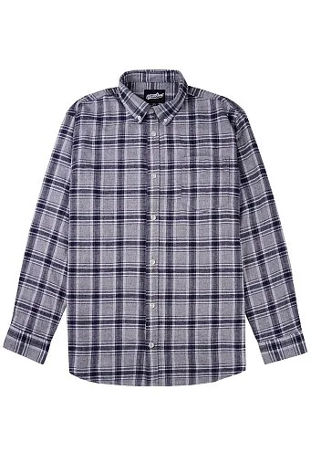 Фланелевая рубашка в клетку Модель 25-41