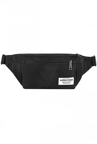 5003 Гладкий нейлон белая нашивка 32х9х13 см