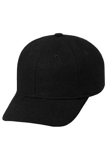 17039 Шерстяная кепка с коротким козырьком
