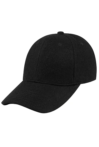 16028 Шерстяная шестипанельная кепка