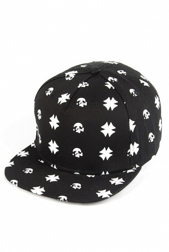 13414 Мальтийские кресты и черепки SnapBack
